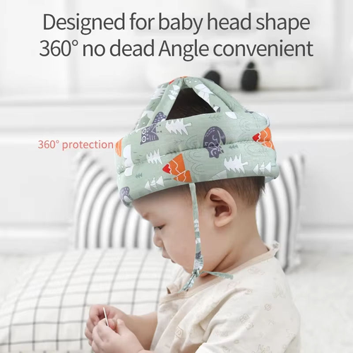 Cotton Baby Safety Products Headrest Anti Fall Artifact Head Protection Safety Helmet Head Protector for Baby Walking Crawling