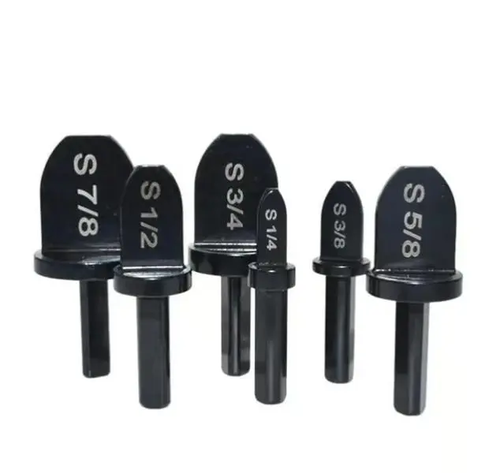 Swaging Tool Drill Bit Set, HVAC Repairing Set Air Conditioner Copper Pipe Reamer, Manual Pipe Swage Tool Drill Bit Soft Copper tubing Bits Set