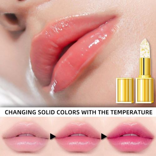 Transferproof Color-Changing Lipstick - Long-Lasting, Moisturizing, Temperature-Sensitive Color Change, 3.7g, Alcohol Free, Ideal for Blend Gift - Moisture Moisturizer Makeup Radiant Hydrate Hydrating Gloss Lipgloss Cosmetic Glossy  lip gloss