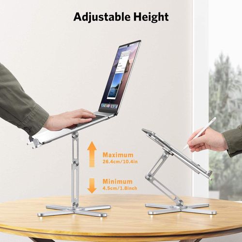 N86 360 Rotating Lifting Aluminum Alloy Laptop Stand