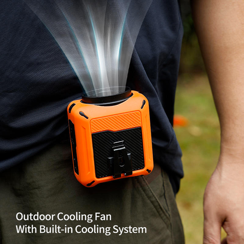 Waist-mounted air cooler