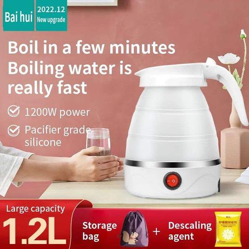 Foldable and Portable Silicon Kettle