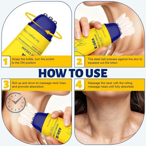 Neck Firming Cream, Tighten and Lift Neck Cream for Crepey Skin, Skin Moisturizer, Deep Moisturizing, Cruelty free Neck Care Body Care Tightening