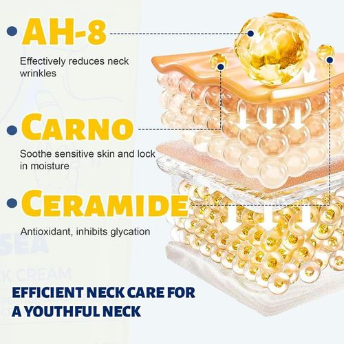 Neck Firming Cream, Tighten and Lift Neck Cream for Crepey Skin, Skin Moisturizer, Deep Moisturizing, Cruelty free Neck Care Body Care Tightening