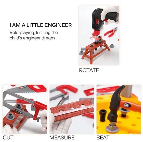 Children's Mechanic Tool Box Set