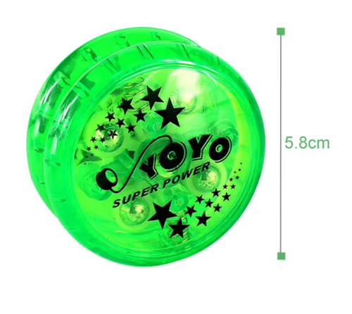 Luminous Yoyo Ball Children Gift Responsive LED Light Flashing YoYo High-speed Professional YoYo Toy Classic Toy