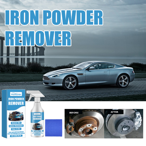 Universal Automotive Liquid rust Removal Spray for Car Paint Iron Powder Removal, Fast Wheel Cleaning and Metal Parts protection