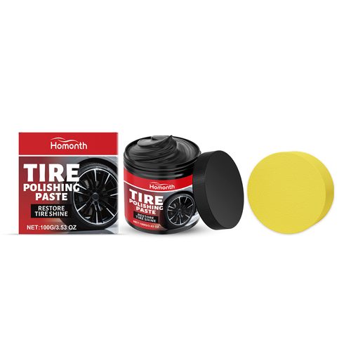 Portable Tire Polishing & Care Paste – For Tire Refurbishment, Maintenance, and Crack Prevention