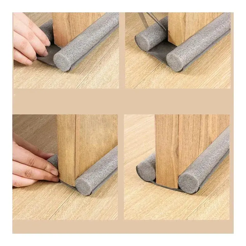 Door Bottom Sealing Strip, 4 Count Door Draft Stopper, Under Door Draft Noise Blocker, dealsforyou,Home Essentials,summerwins
