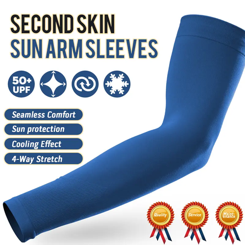 Sun Protection UV Arm Sleeves for Men Women Youth UPF 50+ Compression Cooling Football Sleeves