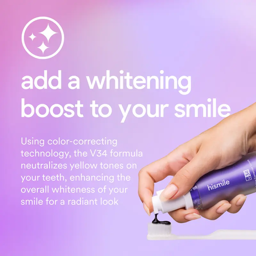 Colour Corrector - Tooth Stain Concealer, Temporary Brightening Booster, Purple Toothpaste, Colour Correcting