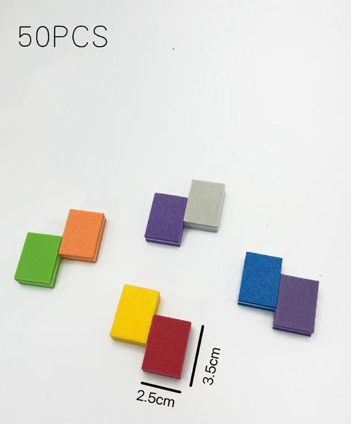50PCS Small Cleaning Sponge,Can Tackle Hard-To-Clean Kitchen Stains.