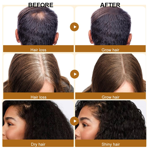 New Arrival Natural Pure Organic Batana Oil Hair-Repairing Nourishing 2-IN-1 Formula Promotes Hair Regrowth & Growth