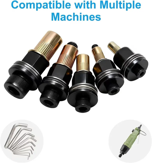 Head Rivet Nut Tool, M3 M4 M5 M6 M8 Rivnut Kit, Carbon Steel Rivnut Set, Threaded Rivet Nut Kit, Manual Riveter Rivnuts Tool Accessory for Automotive Repair Warehouses