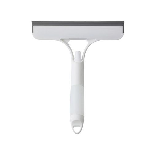 Multifunctional Three-in-One Cleaning Squeegee Double-Sided Wiping with Liquid-Added Nozzle Plastic,Silicone Handle