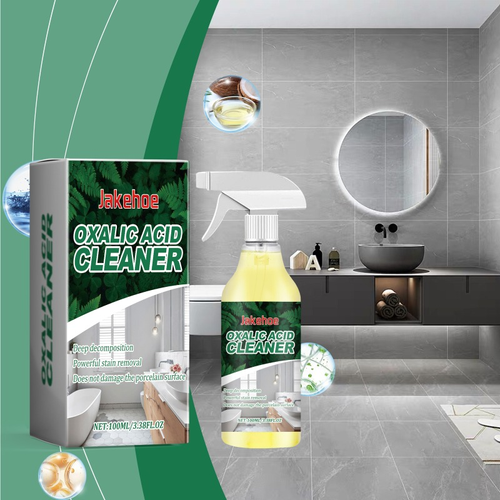 Jakehoe Oxalic Acid Toilet Cleaner Powerful Urine Stain Remover Bathroom Cleaning Spray