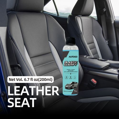 Plastic Refresher Car Restorer Glossy Crystal Coating Agent Aged Tire Interior Leather Seat Cleaner Multi-Use