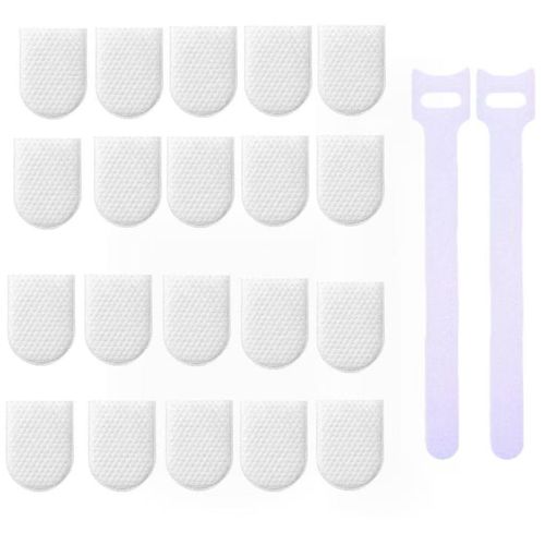 Universal Faucet Filter Cotton Pouch Pre Filter for Rust Dirt and Scale Works with Hot and Cold Water Ideal for Kitchen Sink Pack 20