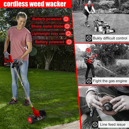 Cordless Brush Cutter（ Install a set of training wheels）