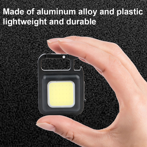 Portable Pocket Light Keychain Flashlight Aluminum Alloy Super Bright LED Work Light Portable Mini LED Flashlight