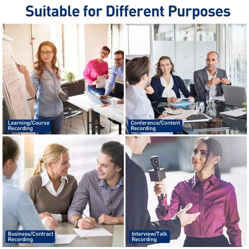 Portable Outdoor Pocket Recorder for Meetings and Sports – Audio & Video Recording