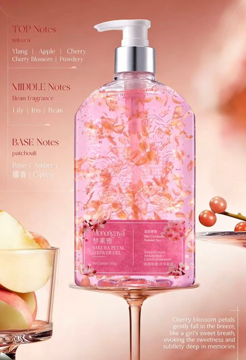 Rose Petal Shower Gel 500ML