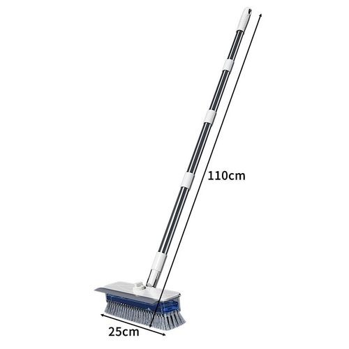 Newly 2-in-1 Scrape and Brush Plastic Floor Cleaning Brush