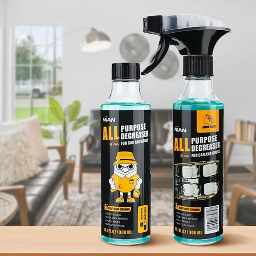 Multi-purpose Cleaning Spray - Heavy Duty Stain Remover for Car Interiors & Home Surfaces - Ultimate Solution for Deep Cleaning Stubborn Dirt