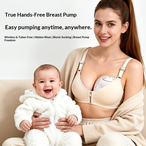 Wearable Integrated Hands-Free Electric PP Bpa Free High Suction Fast Flow Invisible Design