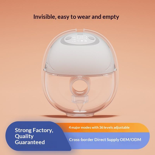 Wearable Integrated Hands-Free Electric PP Bpa Free High Suction Fast Flow Invisible Design