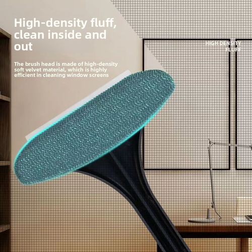 Two-in-one Window Screen Cleaning Brush Multi-functional Household Window Cleaning Brush