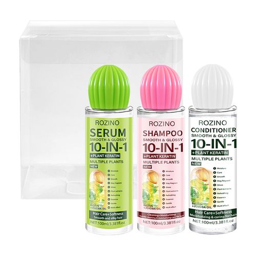 Plant-Based Keratin Shampoo & Conditioner Set
