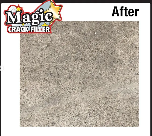 Concrete Magic Crack Filler 2.5 lb. Bottle - Ultimate Solution for Concrete and Masonry Cracks - Easy Application to Keep Surfaces Strong and Lasting!