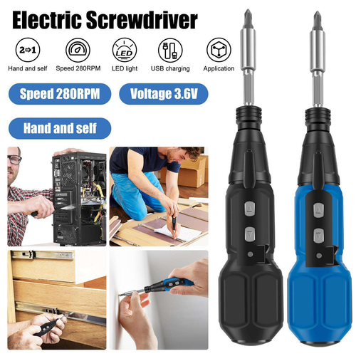 Electric Screwdriver with 9 Bits