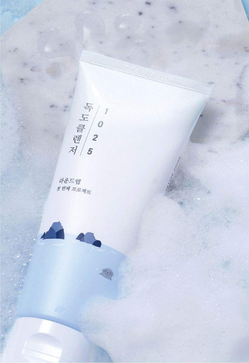 ROUND LAB Cleanser 150ml Face Wash Face Cleanser Moisturizing Facial Facial Foam Korea Skincare