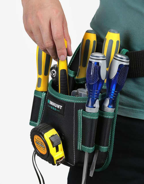 Multi-layer Hardware Tool Waist Bag
