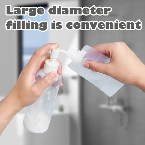 12 Counts Reusable Plastic Pouches, Versatile Liquid Carriers for Picnics and Outings
