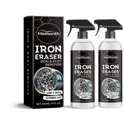 Car Rust Remover Cleaner Tire Rust Stain Removal Spray Auto Surface Decontamination Cleaning Renovation Care Liquid