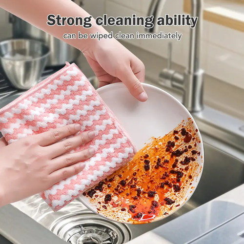 10 Counts Microfiber Cleaning Cloth per pack