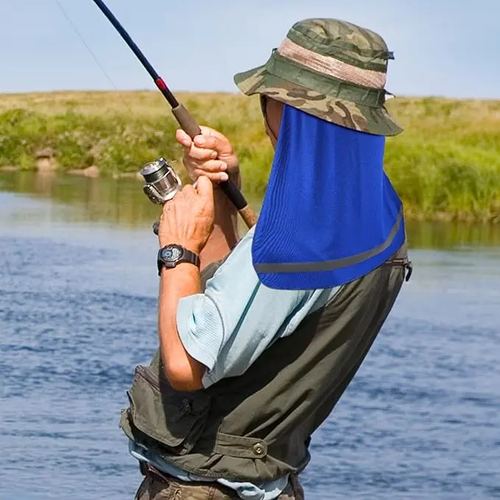 4 Pieces Hard Hat Sun Shade with Neck Flap, Cooling Skull Cap for Outdoor Work, Fishing & Hiking