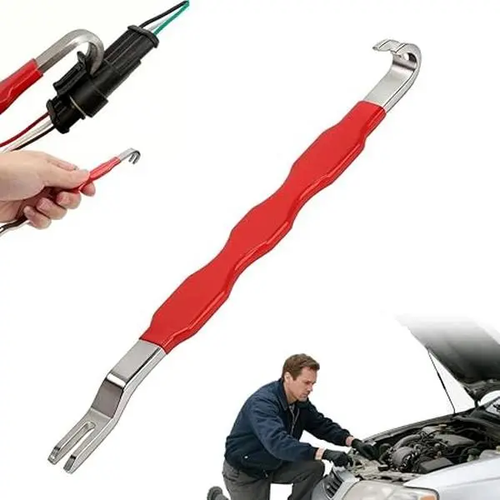 Automobile electrical terminal connector disconnector tool, plug connector disconnection tool, automotive universal electrical tools