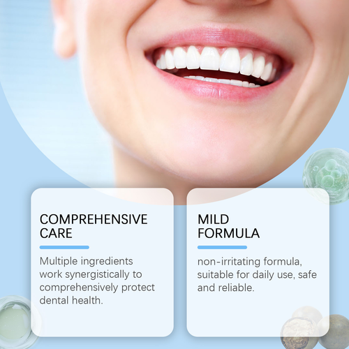 Teeth Care Liquid Gentle Care for Teeth Cleaning Yellow Teeth and Dental Plaque Oral Care Essence Dropper Bottle