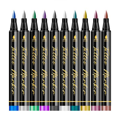 Body Painting Art Acrylic Marker Skin-Safe Washable Pen for Kids Face Painting