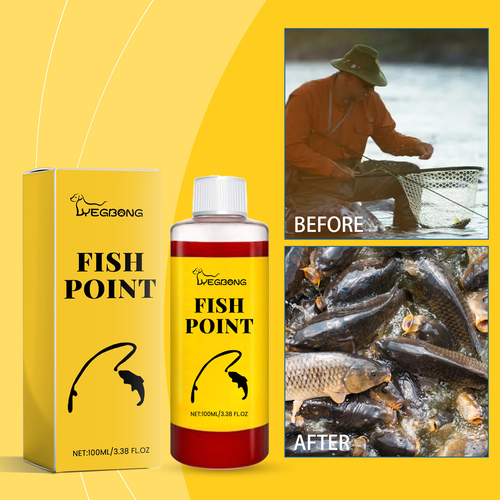 Fishing Bait Liquid Attractant Fish Point Scent Additive for Carp Bass Trout