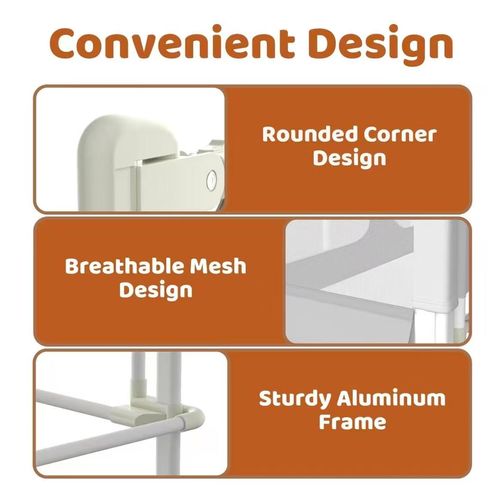 3 in 1 Baby Bedside Sleeper Portable Crib, Foldable Bed Rail for Toddlers, Co-Sleeping Baby Bed, Playpen, Suitable for Twin, Full, King & Queen Size Bed