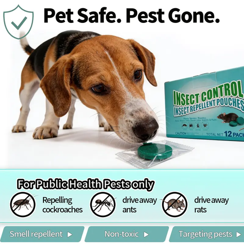 12-Pack Rodent Repellent Balls for Home Kitchen Effective Pest Control Solution