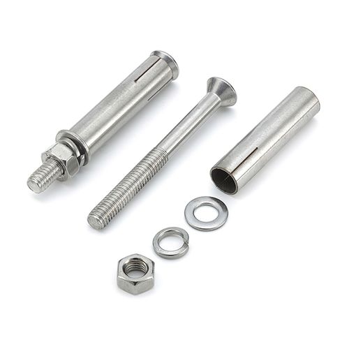 304 Stainless Steel Heavy Duty Eye Bolt Sleeve Anchors Ring Loop Hook Concrete Expansion Shield Anchor Bolts for Ceiling Hanging