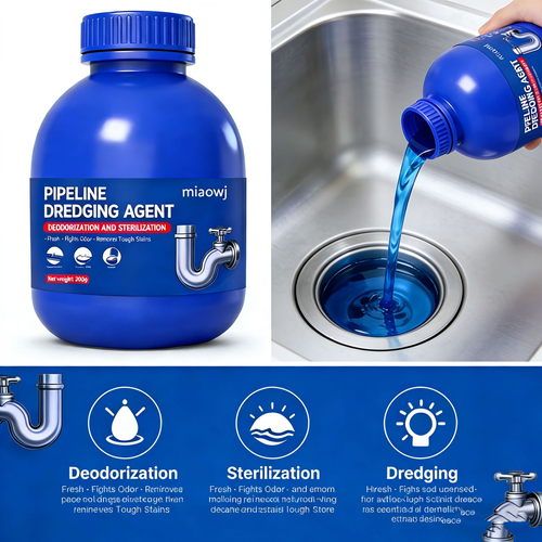 Drain Cleaner Kitchen Sink Master Convenient Cleaning for Kitchen and Bathroom Pipes