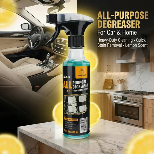 Multi-purpose Cleaning Spray - Heavy Duty Stain Remover for Car Interiors & Home Surfaces - Ultimate Solution for Deep Cleaning Stubborn Dirt