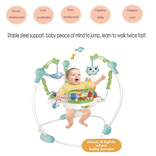 Multifunction Baby Toys Infant Jumperoo Learning Walker Products Toddler Bounce Swing Baby Jumping Chair With Music